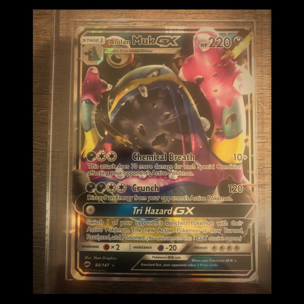 Pokémon Alolan Muk GX